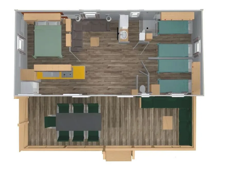 Roan Supreme Lounge Plattegrond
